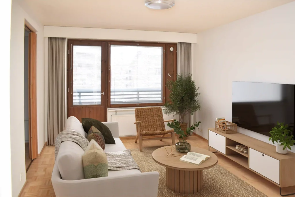 Kuva vuokraamastamme kohteesta Merimiehenkatu 45